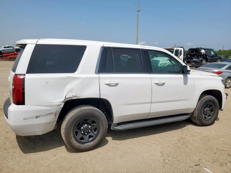 1GNLCDEC9LR265375 - 2020 CHEVROLET TAHOE POLICE WHITE photo 3