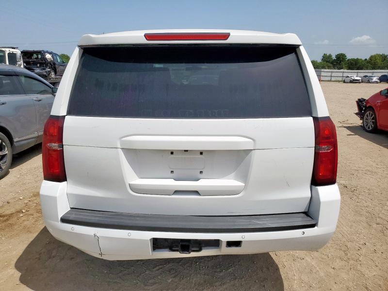 1GNLCDEC9LR265375 - 2020 CHEVROLET TAHOE POLICE WHITE photo 6