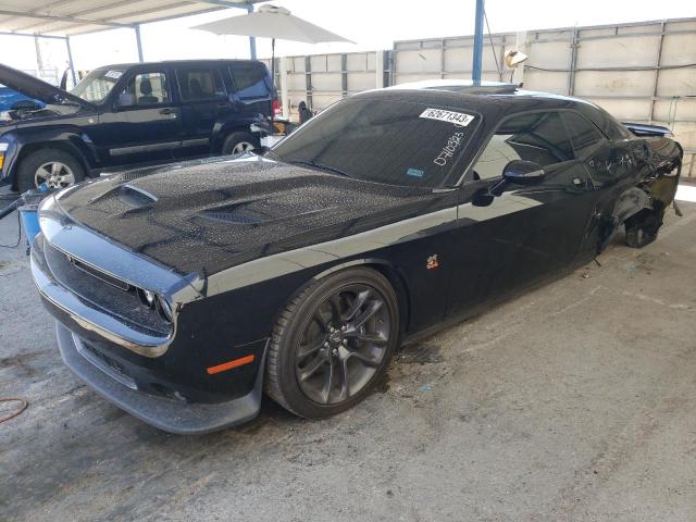 2C3CDZFJ5MH614330 - 2021 DODGE CHALLENGER R/T SCAT PACK BLACK photo 1