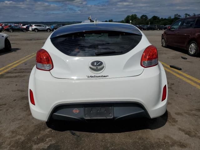 KMHTC6ADXGU264611 - 2016 HYUNDAI VELOSTER WHITE photo 6