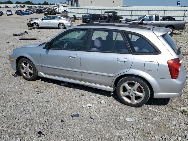 JM1BJ246821500663 - 2002 MAZDA PROTEGE PR5 SILVER photo 2