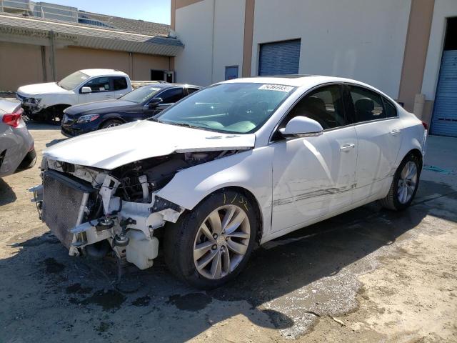 2G4GN5EX6F9241204 - 2015 BUICK REGAL PREMIUM WHITE photo 1