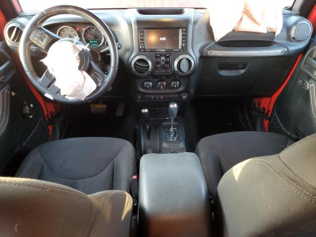 1C4BJWDG0FL518682 - 2015 JEEP WRANGLER U SPORT RED photo 8