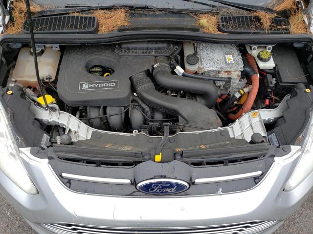 1FADP5AU7DL516989 - 2013 FORD CMAX SE SILVER photo 11