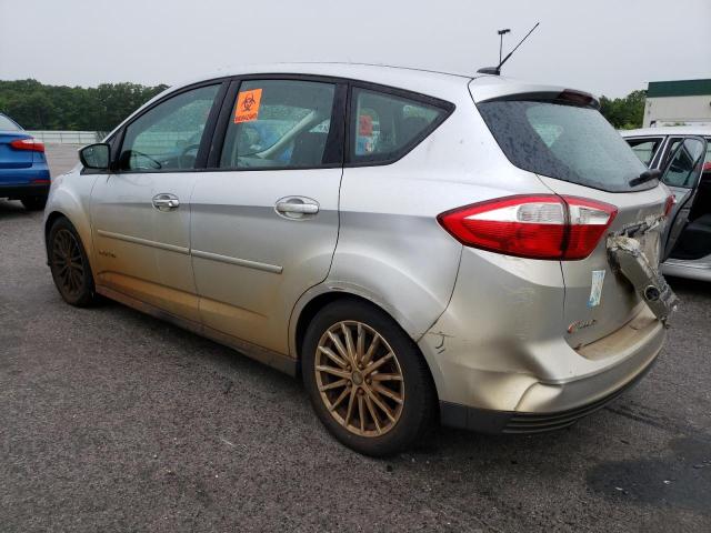 1FADP5AU7DL516989 - 2013 FORD CMAX SE SILVER photo 2