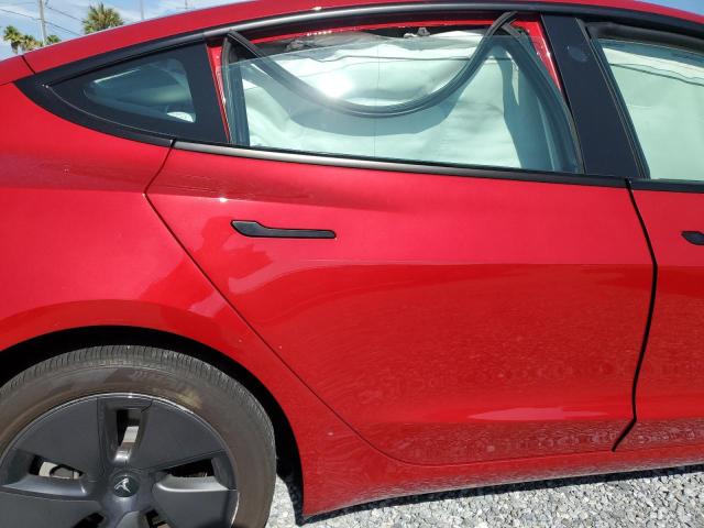 5YJ3E1EA4PF564302 - 2023 TESLA MODEL 3 RED photo 10