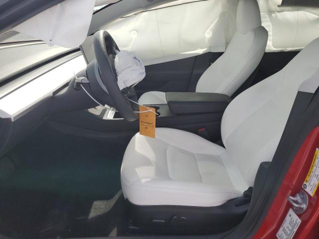 5YJ3E1EA4PF564302 - 2023 TESLA MODEL 3 RED photo 7