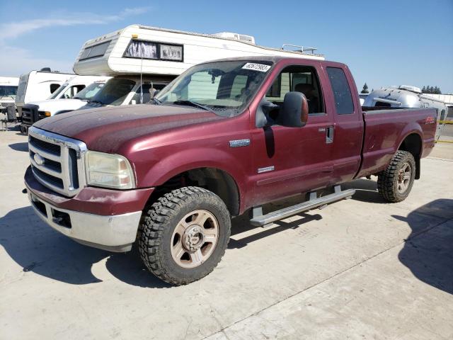 1FTWX31PX6ED96730 - 2006 FORD F350 SRW SUPER DUTY BURGUNDY photo 1