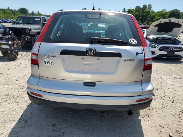 5J6RE4H36AL065475 - 2010 HONDA CR-V LX SILVER photo 6