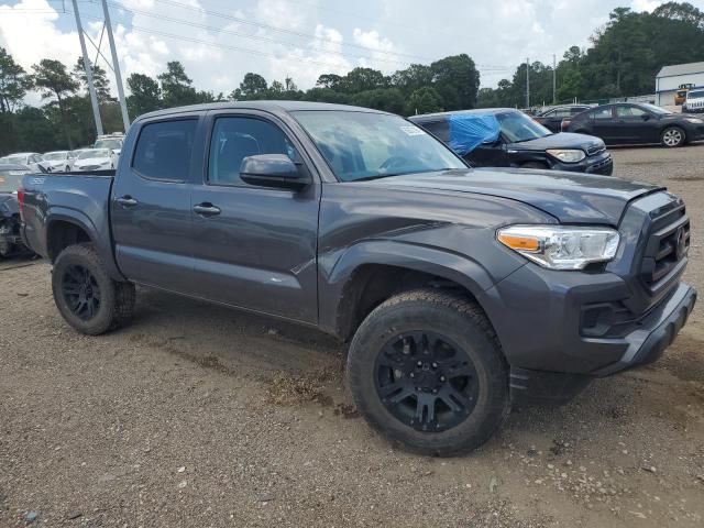 3TYAX5GN9NT057613 - 2022 TOYOTA TACOMA DOUBLE CAB GRAY photo 4