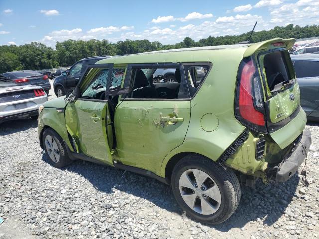 KNDJN2A27E7744842 - 2014 KIA SOUL GREEN photo 2