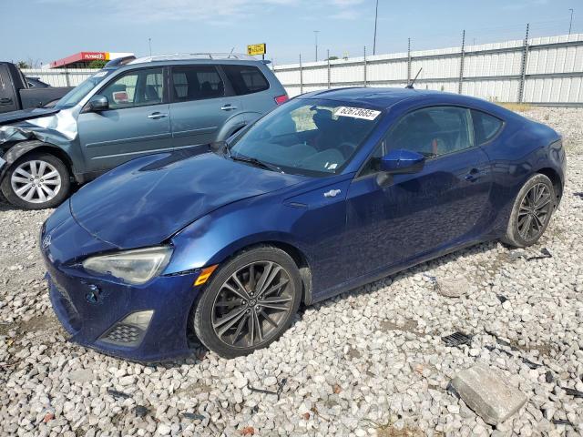 JF1ZNAA10E9702253 - 2014 TOYOTA SCION FR-S BLUE photo 1