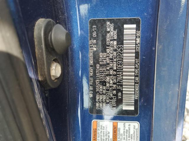 JF1ZNAA10E9702253 - 2014 TOYOTA SCION FR-S BLUE photo 12