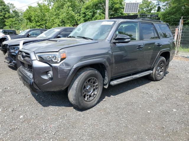 JTEHU5JR5M5845013 - 2021 TOYOTA 4RUNNER VENTURE GRAY photo 1