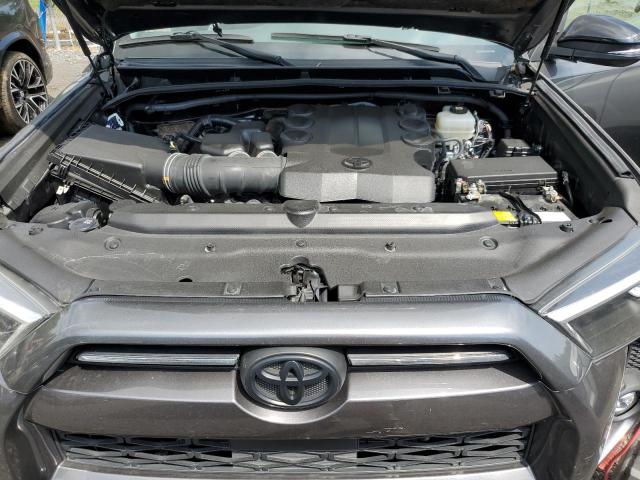 JTEHU5JR5M5845013 - 2021 TOYOTA 4RUNNER VENTURE GRAY photo 12