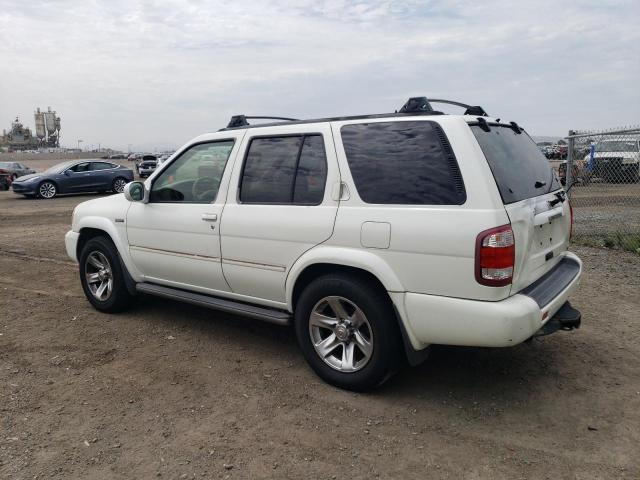 JN8DR09X54W808830 - 2004 NISSAN PATHFINDER LE WHITE photo 2