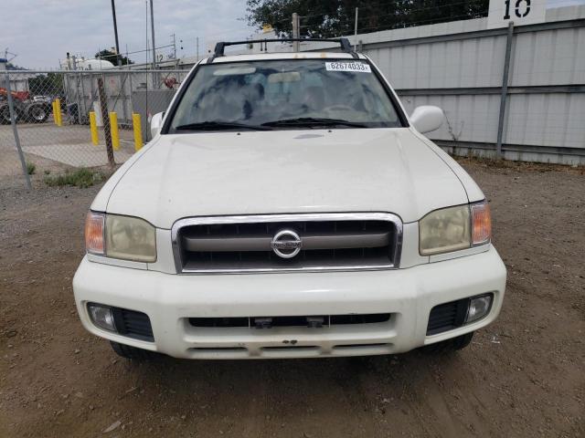 JN8DR09X54W808830 - 2004 NISSAN PATHFINDER LE WHITE photo 5