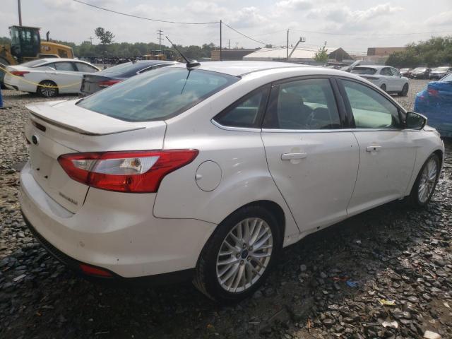 1FADP3J26EL240129 - 2014 FORD FOCUS TITANIUM WHITE photo 3