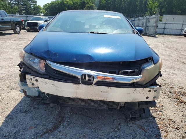 2HGFB2F82CH585839 - 2012 HONDA CIVIC EX BLUE photo 5