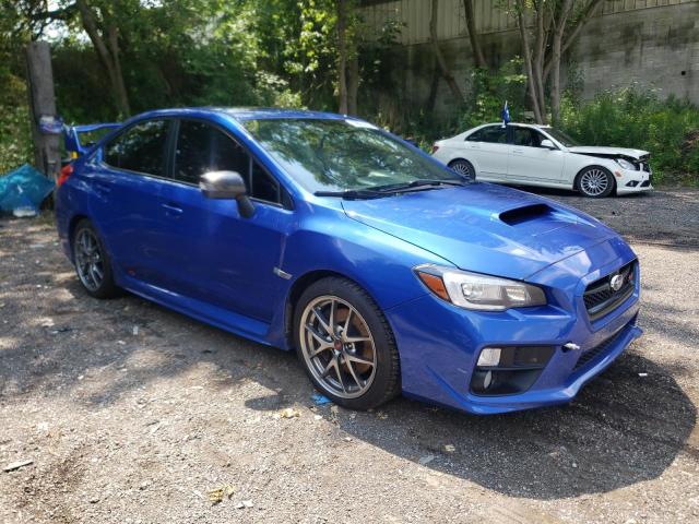 JF1VA2Y63H9837264 - 2017 SUBARU WRX STI LIMITED BLUE photo 4