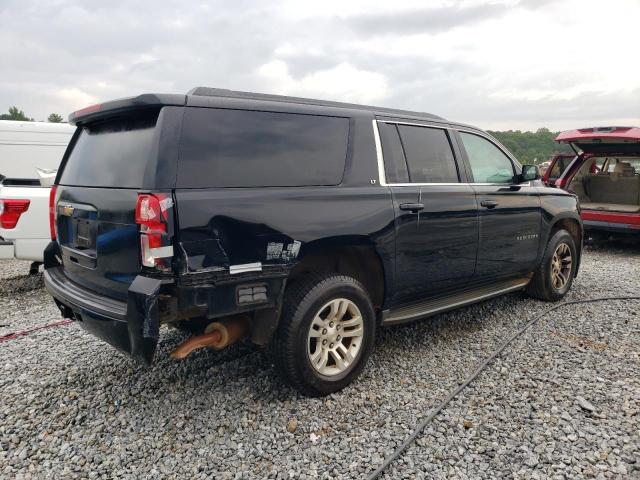 1GNSCJKC8FR297642 - 2015 CHEVROLET SUBURBAN C1500 LT BLACK photo 3