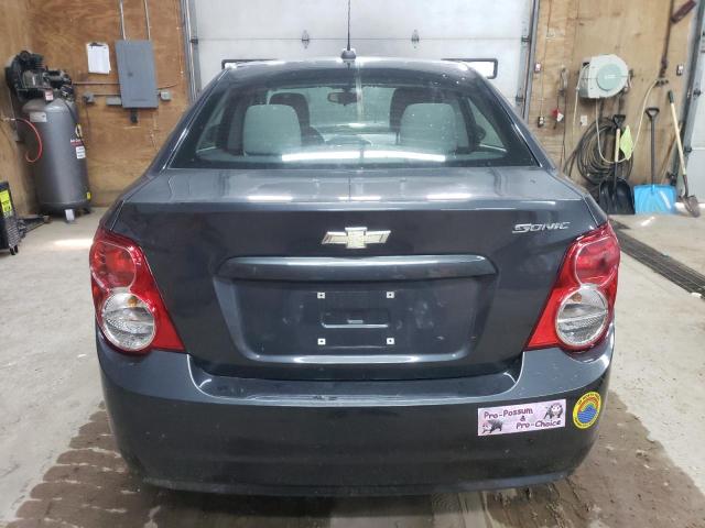 1G1JA5SH5G4111706 - 2016 CHEVROLET SONIC LS GRAY photo 6