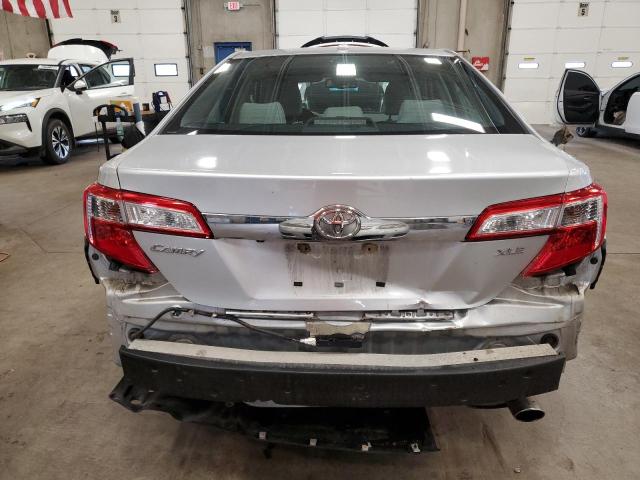 4T4BF1FK9CR204199 - 2012 TOYOTA CAMRY BASE SILVER photo 6