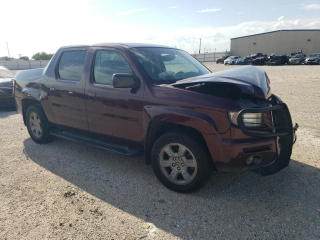 2HJYK16368H520694 - 2008 HONDA RIDGELINE RTX BURGUNDY photo 4