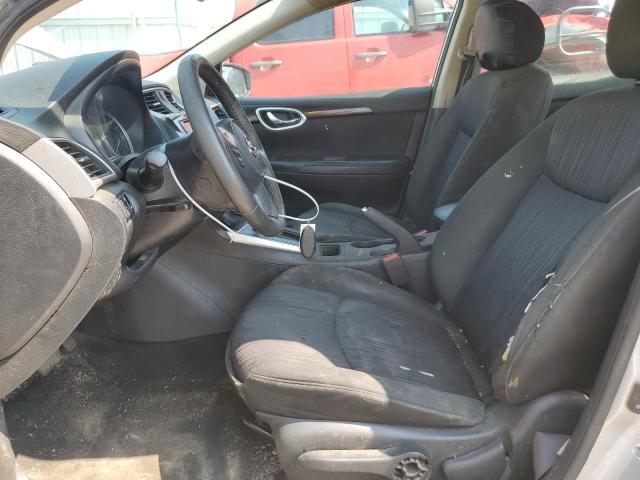 3N1AB7AP5KY277306 - 2019 NISSAN SENTRA S SILVER photo 7