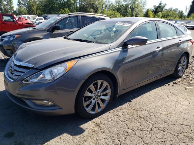 5NPEC4AB1CH371891 - 2012 HYUNDAI SONATA SE GRAY photo 1