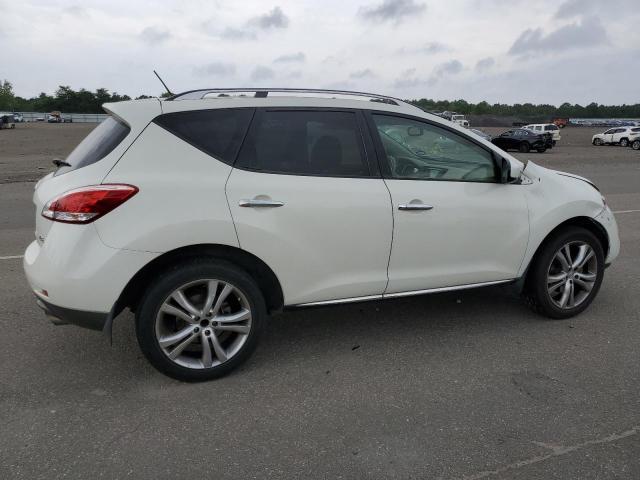 JN8AZ1MU9BW067150 - 2011 NISSAN MURANO S WHITE photo 3