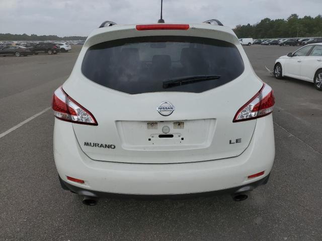 JN8AZ1MU9BW067150 - 2011 NISSAN MURANO S WHITE photo 6