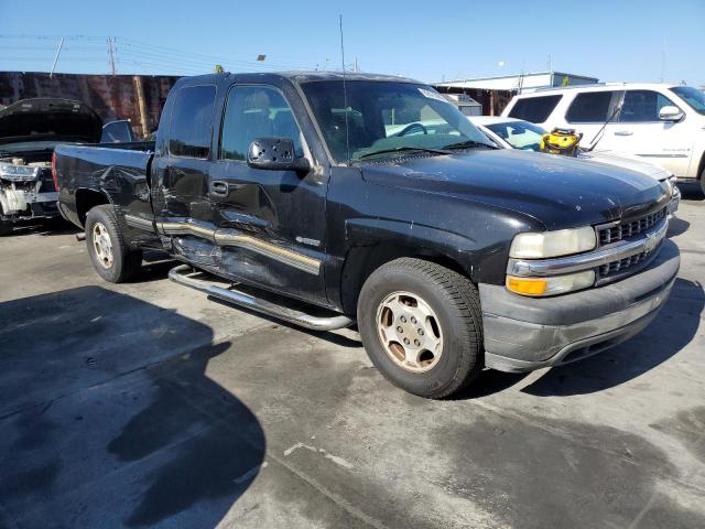 2GCEC19T421188397 - 2002 CHEVROLET SILVERADO C1500 BLACK photo 4