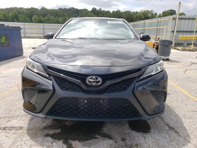 4T1B11HK8KU217305 - 2019 TOYOTA CAMRY L BLACK photo 5