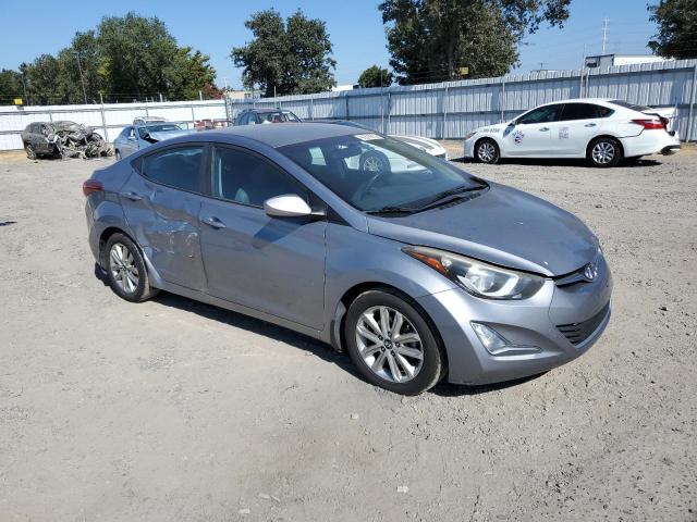 KMHDH4AE8EU167374 - 2014 HYUNDAI ELANTRA GT SE SILVER photo 4