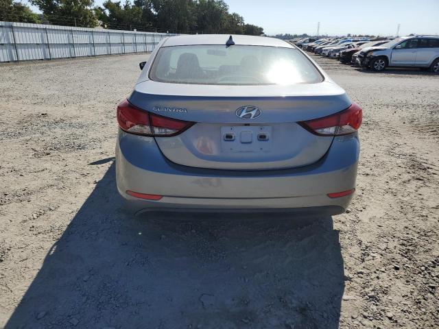 KMHDH4AE8EU167374 - 2014 HYUNDAI ELANTRA GT SE SILVER photo 6