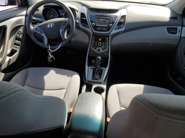 KMHDH4AE8EU167374 - 2014 HYUNDAI ELANTRA GT SE SILVER photo 8