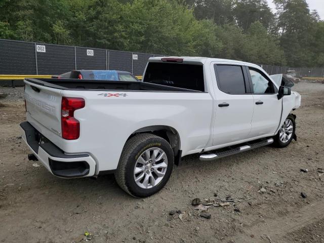 3GCPDBEK7NG523575 - 2022 CHEVROLET SILVERADO K1500 CUSTOM WHITE photo 3