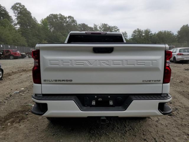 3GCPDBEK7NG523575 - 2022 CHEVROLET SILVERADO K1500 CUSTOM WHITE photo 6