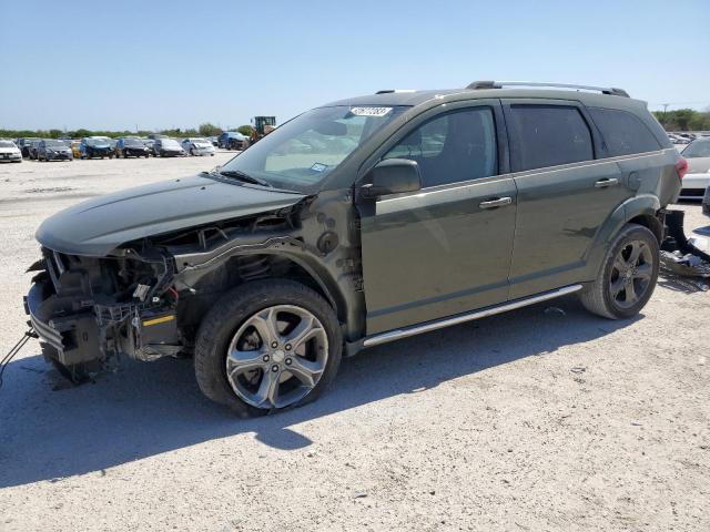 3C4PDCGB0GT169105 - 2016 DODGE JOURNEY CROSSROAD GREEN photo 1