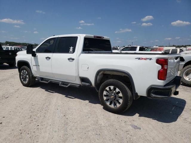 1GC4YMEY9NF238286 - 2022 CHEVROLET SILVERADO K2500 CUSTOM WHITE photo 2