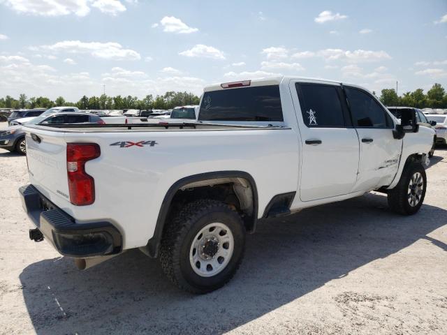 1GC4YMEY9NF238286 - 2022 CHEVROLET SILVERADO K2500 CUSTOM WHITE photo 3