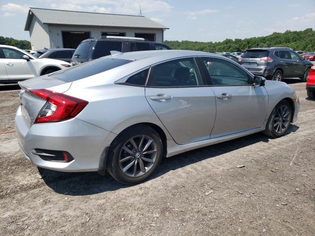 19XFC1F36KE201114 - 2019 HONDA CIVIC EX SILVER photo 3