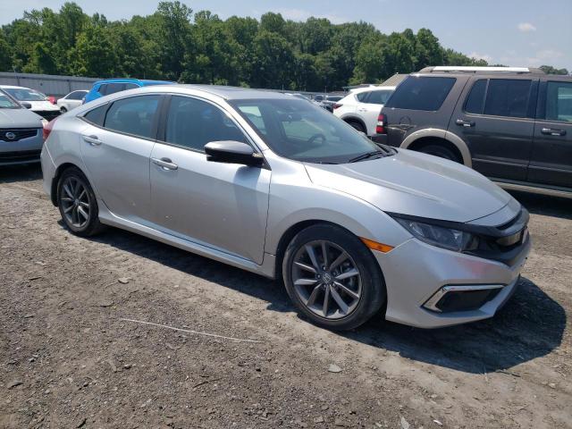 19XFC1F36KE201114 - 2019 HONDA CIVIC EX SILVER photo 4