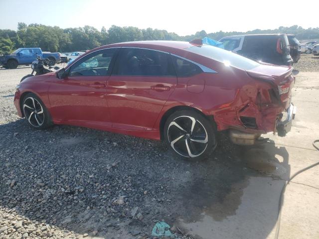 1HGCV1F37JA164655 - 2018 HONDA ACCORD SPORT أحمر صورة 2