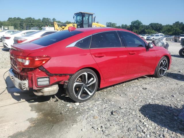 1HGCV1F37JA164655 - 2018 HONDA ACCORD SPORT أحمر صورة 3