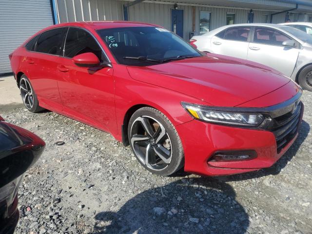 1HGCV1F37JA164655 - 2018 HONDA ACCORD SPORT أحمر صورة 4