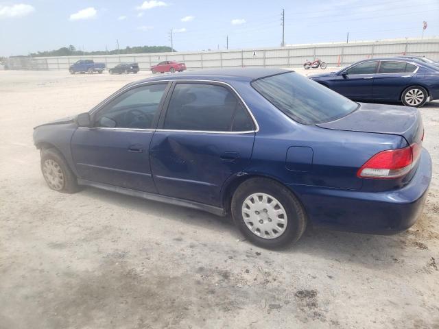 1HGCF86622A040259 - 2002 HONDA ACCORD VALUE BLUE photo 2