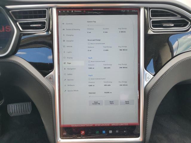 5YJSA1E26GF135341 - 2016 TESLA MODEL S WHITE photo 9