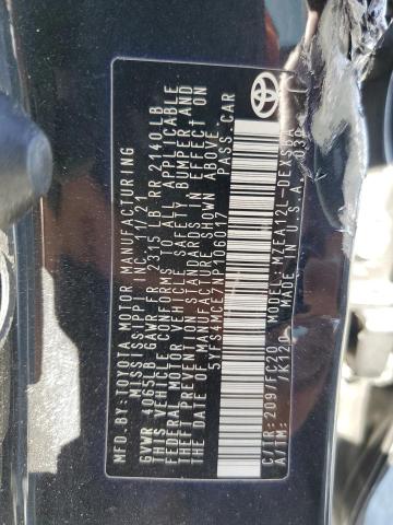 5YFS4MCE7NP106017 - 2022 TOYOTA COROLLA SE შავი ფოტო 13